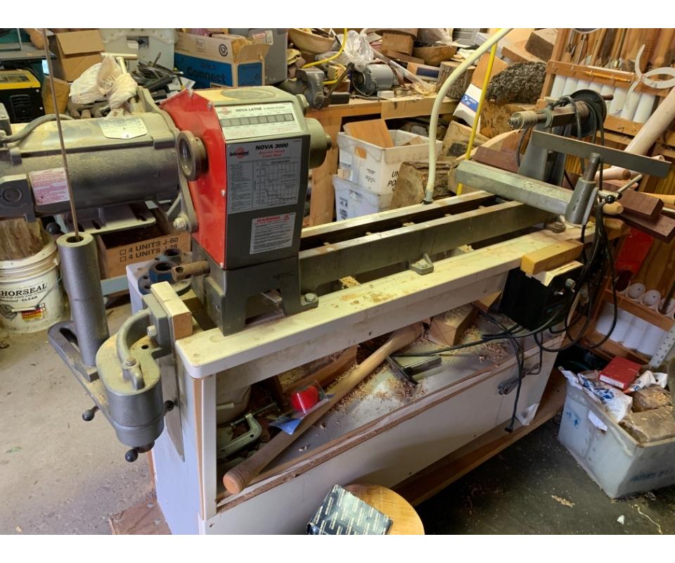 Woodturning and Tool Auction Lance Kanaby Estate