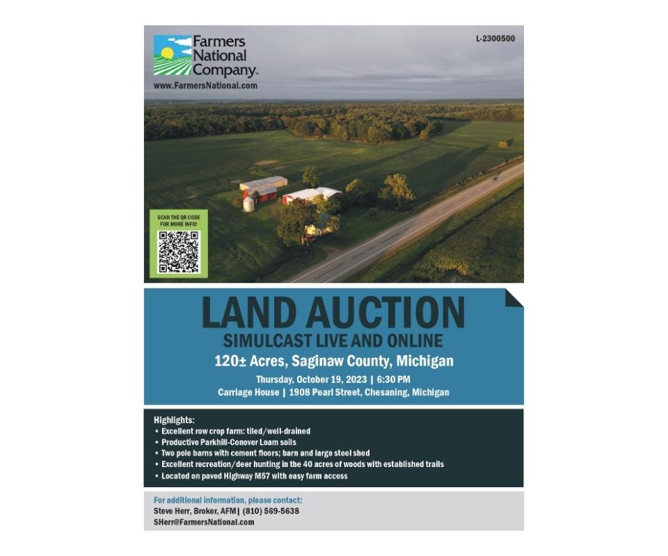 Saginaw County Land Auction