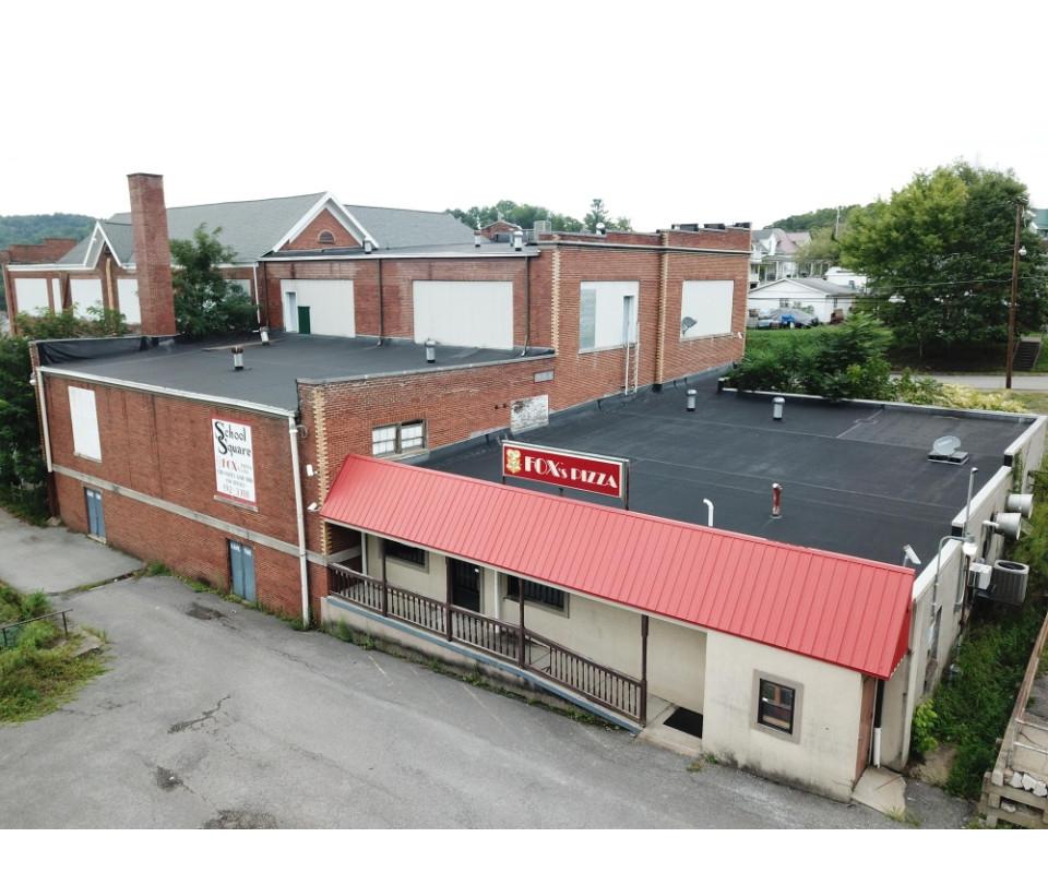 The Former Shinnston Elementary Foxs Pizza