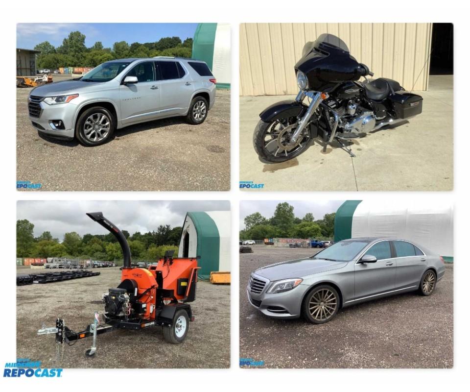 Ortonville REPO'S, TRUCKS, TRAILERS, EQUIPMENT, AUTO'S, RV'S, & MUCH MORE! 9/22/22