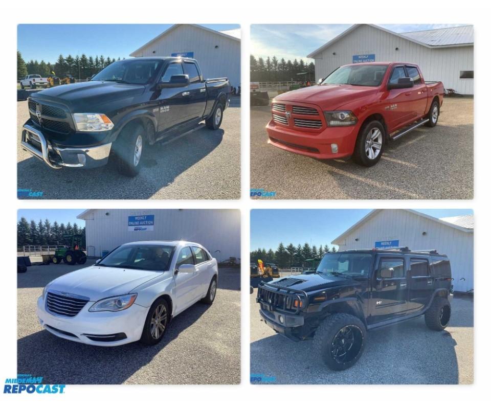 Gaylord REPO'S, TRUCKS, TRAILERS, EQUIPMENT, AUTO'S, RV'S, & MUCH MORE