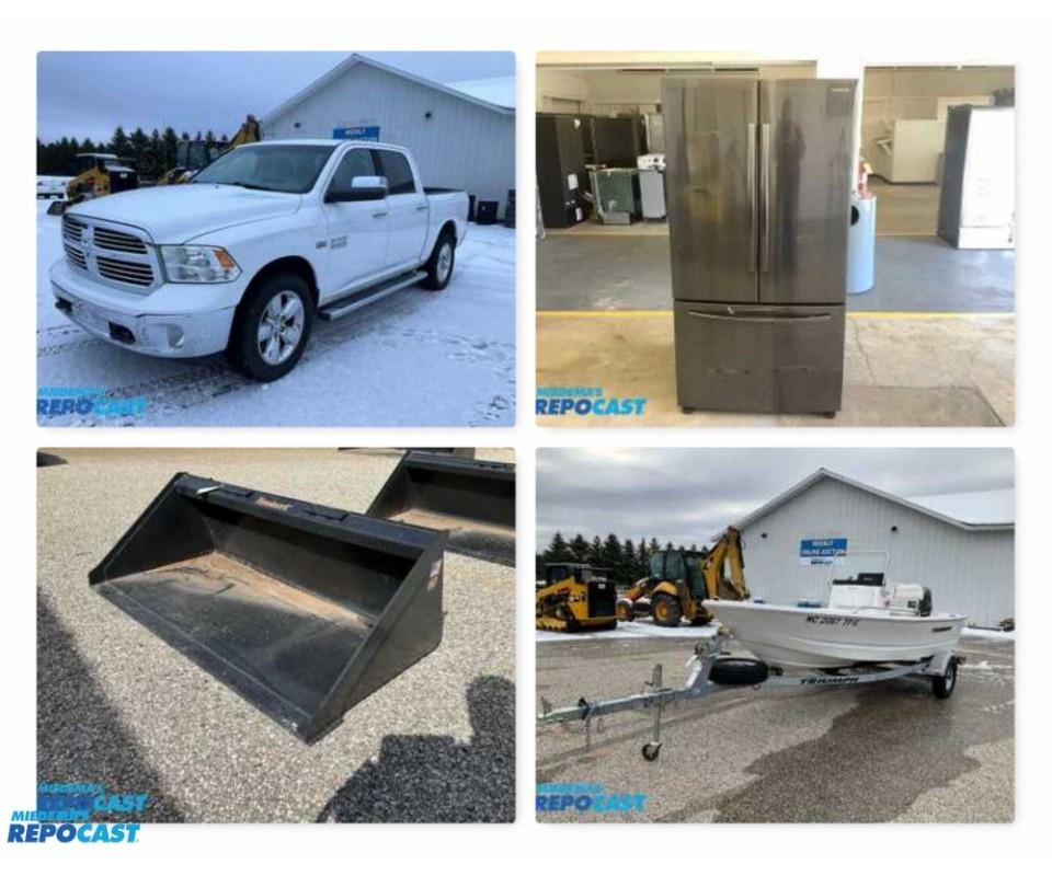 Gaylord REPO'S, TRUCKS, TRAILERS, EQUIPMENT, AUTO'S, RV'S, & MUCH MORE