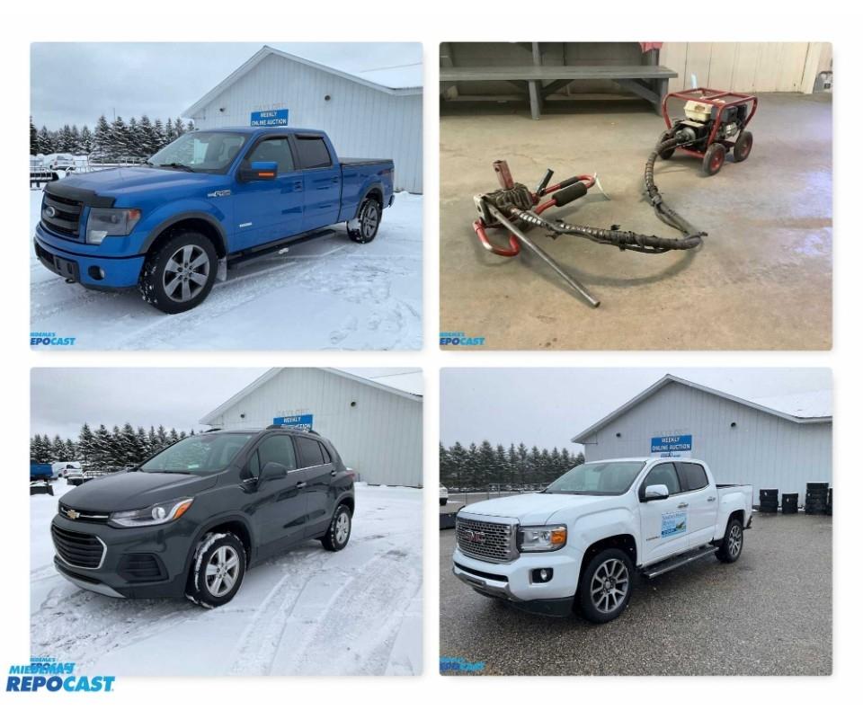 Gaylord REPO'S, TRUCKS, TRAILERS, EQUIPMENT, AUTO'S, RV'S, & MUCH MORE