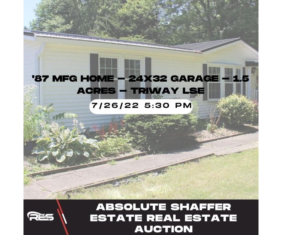 Absolute Shaffer Estate Real Estate Auction