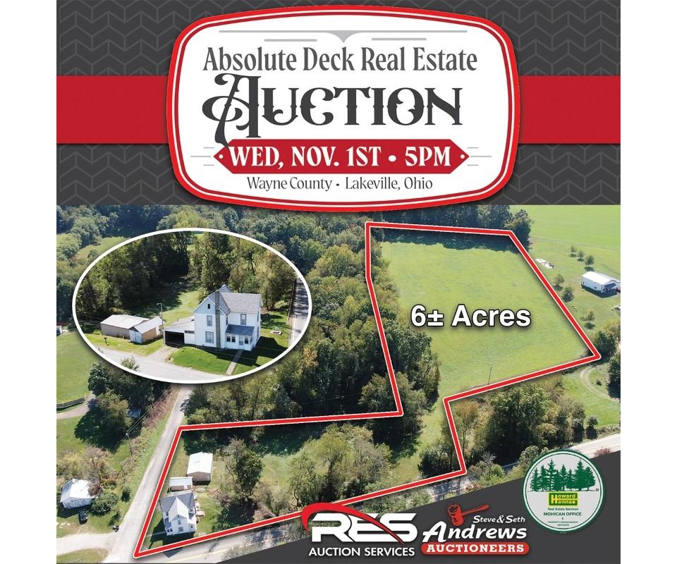 Absolute Deck Real Estate Auction