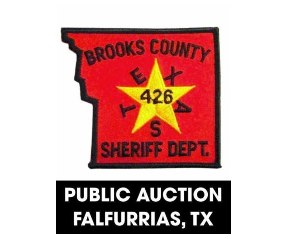 Brooks County Sheriff's Office online auction 2/15/2022