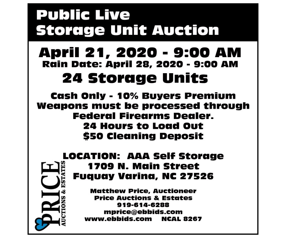 Storage Unit Auction 16 UNITS Storage Unit Auction 16 UNITS