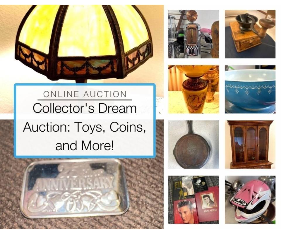 Personal Property Auction Collector's Dream Auction Toys, Coins, and