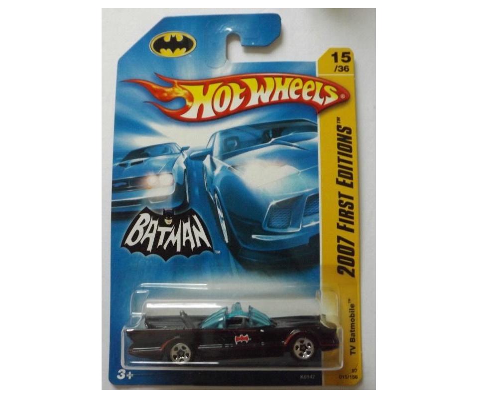 2007 hot wheels batmobile value