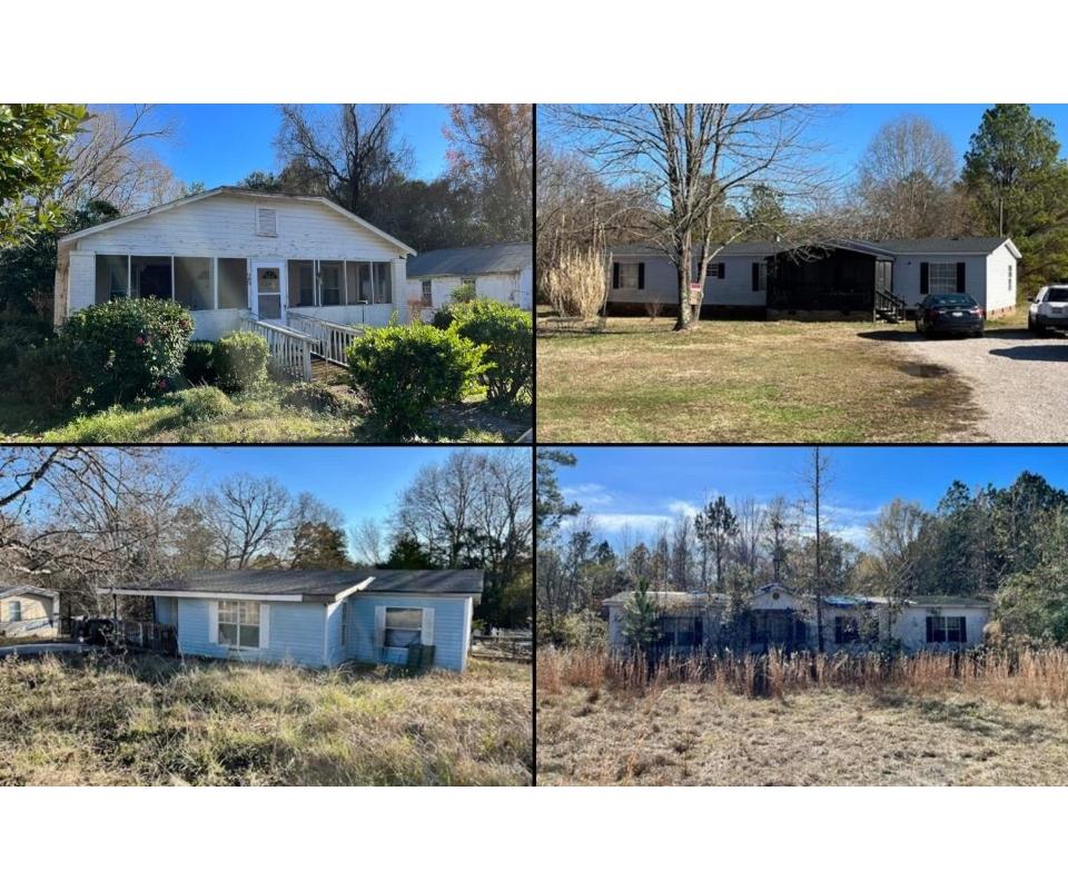 9 Properties in SC Orangeburg, Sumter & York Counties