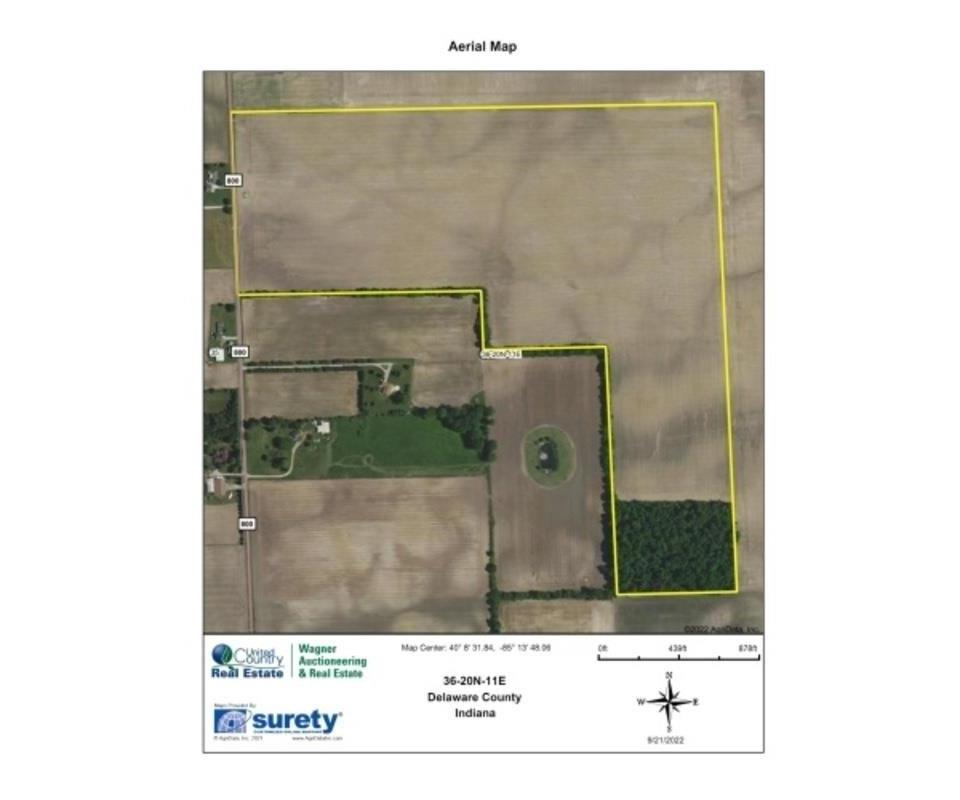 Eastern Delaware Co. Indiana Land Auction