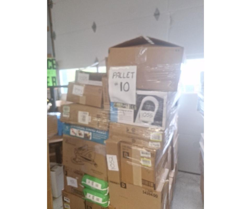 Amazon Overstock Home Essentials by the Pallets!