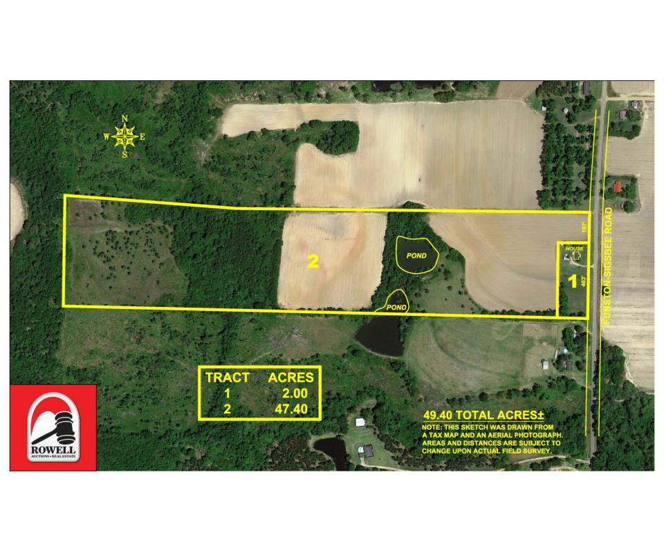 50± Acres Crop & Woodlands 3 Bed, 1 Bath Home Colquitt Co., GA