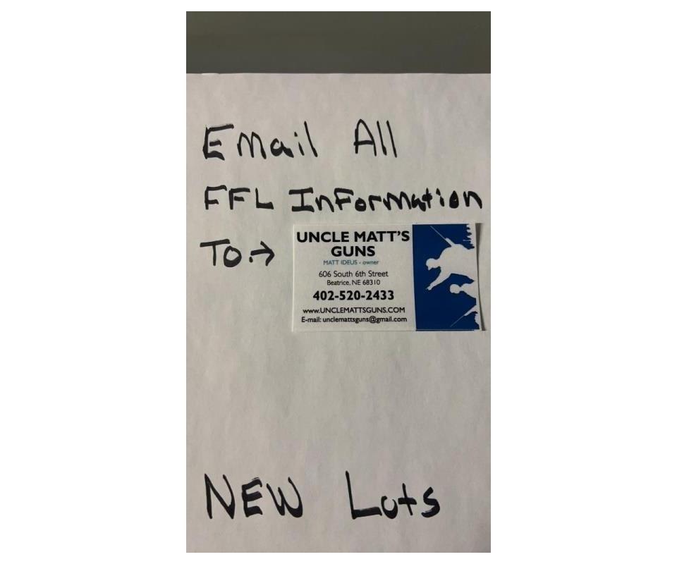 GUN, AMMO, AND HUNTING EQUIPMENT AUCTION