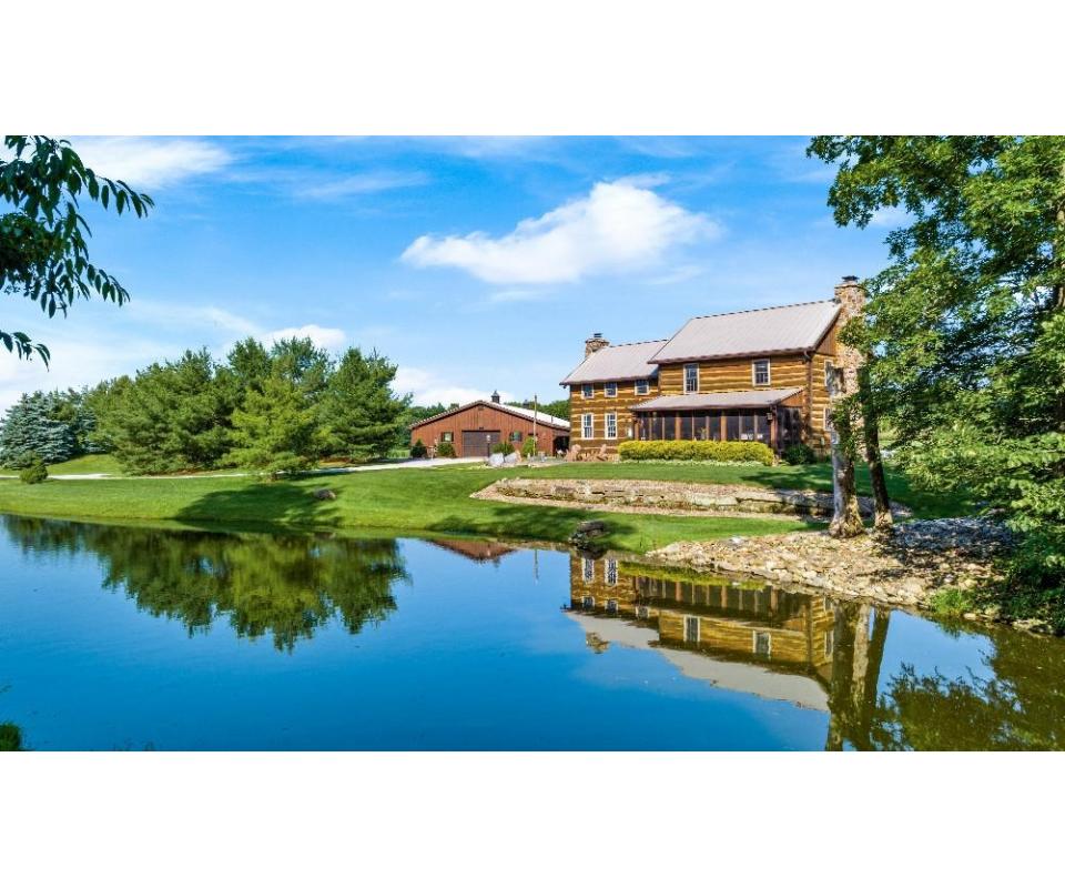 Quality Custom Built Log Home Homerville, OH 19365