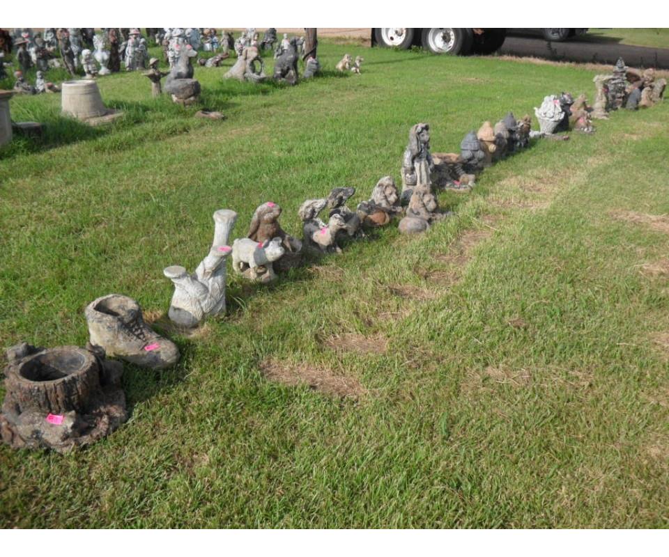 Concrete Statues Online Auction