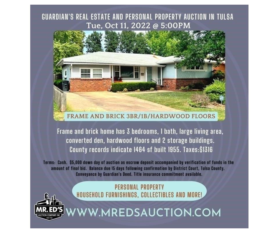 East Tulsa Guardian's Real Estate Auction