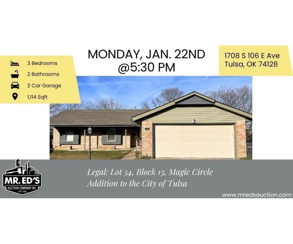 TULSA REAL ESTATE INVESTMENT OPPORTUNITY