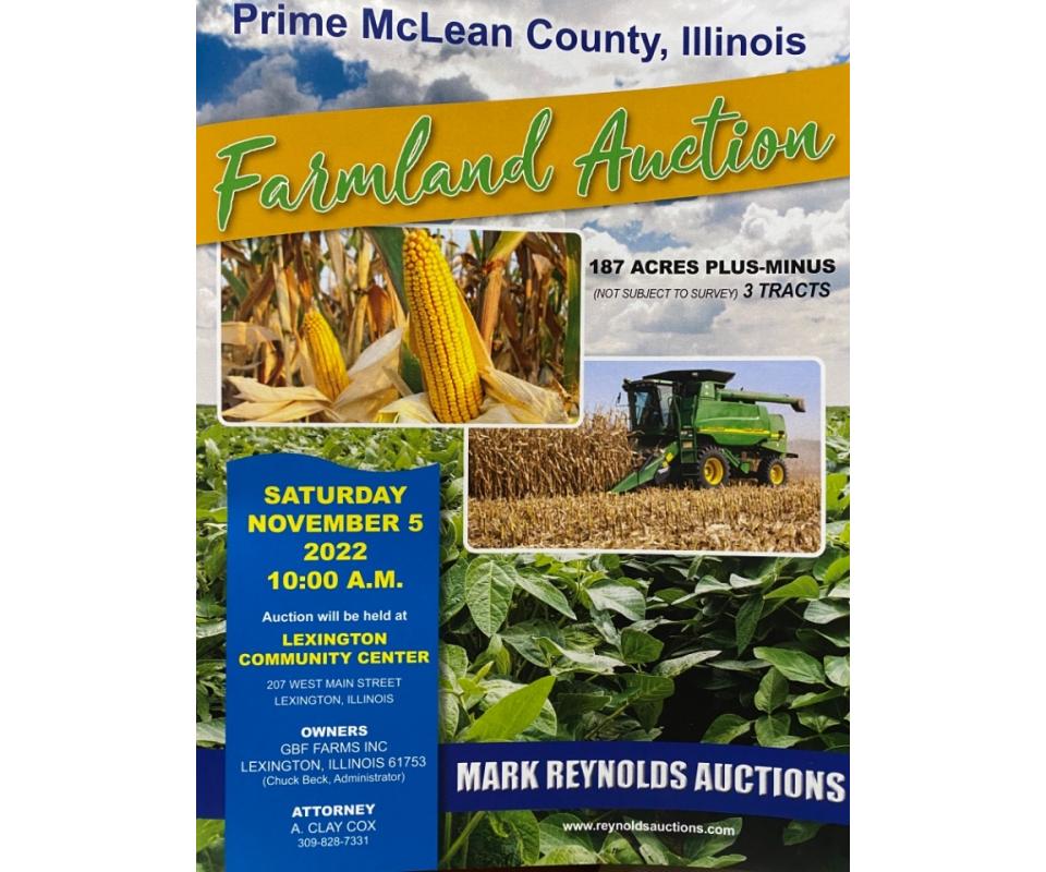 McLean County Farmland Auction