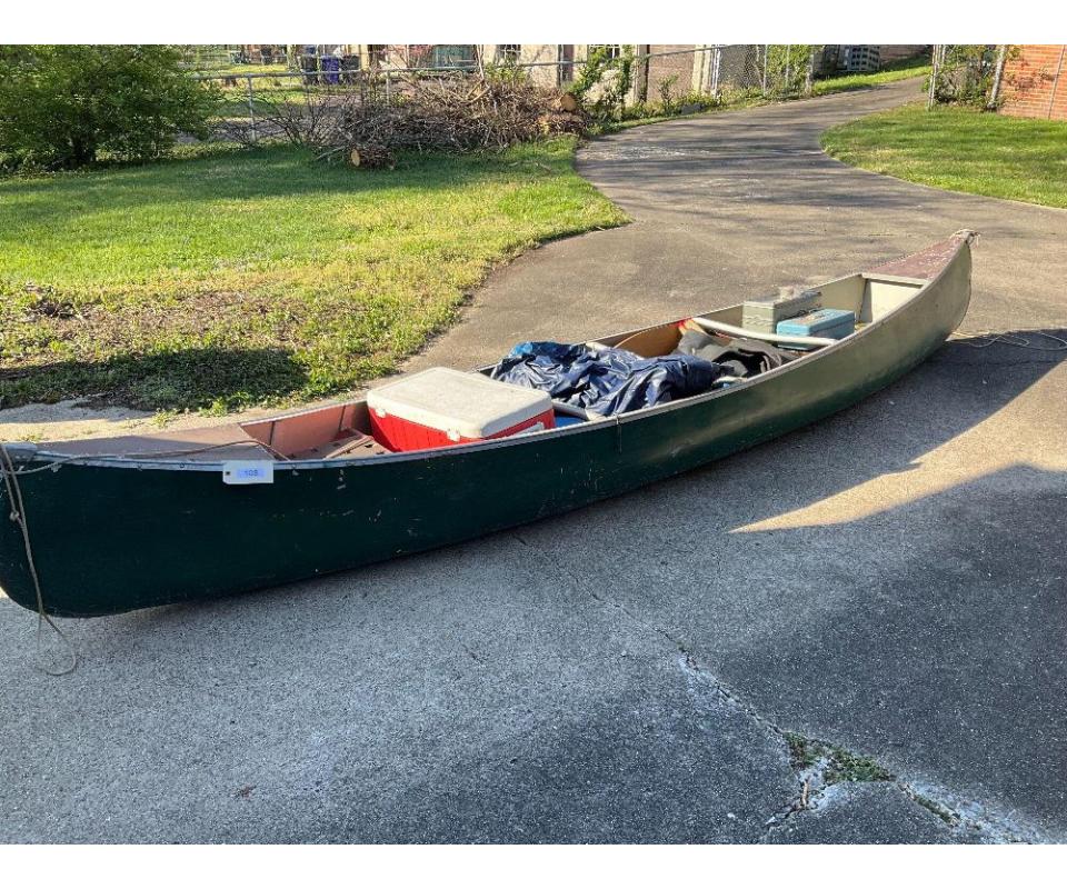 HUNTING ITEMS, CANOE, GUN SAFES, 1997 EXTENDED CAB CHEVROLET, AND MUCH MORE