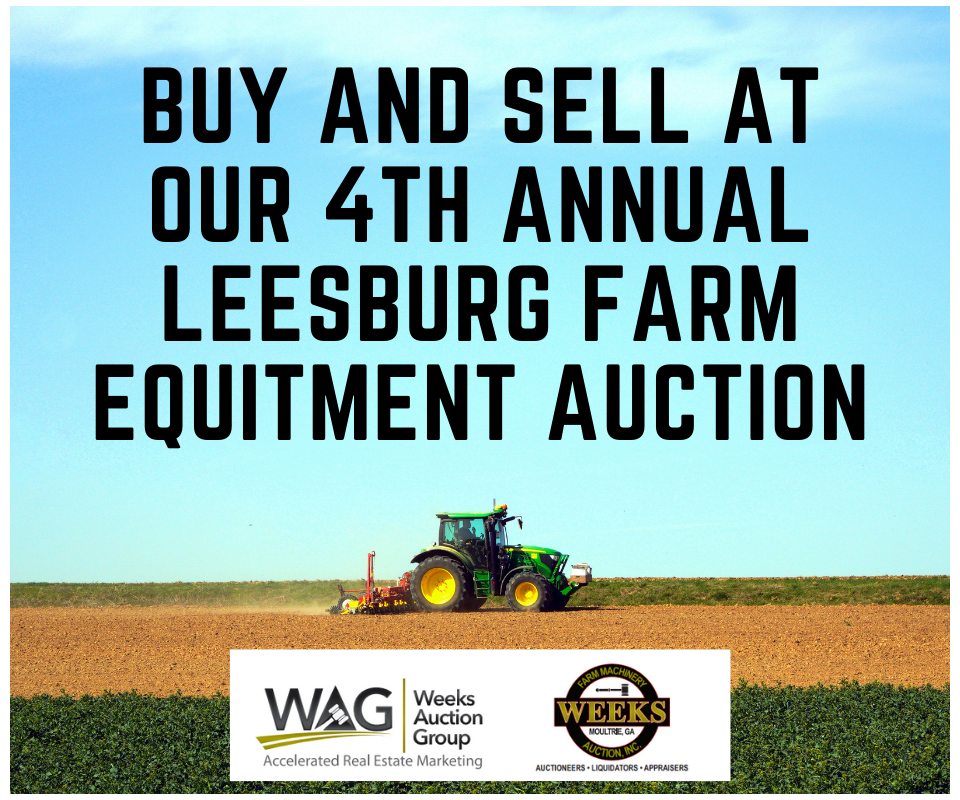 4th Annual Leesburg Equipment Auction