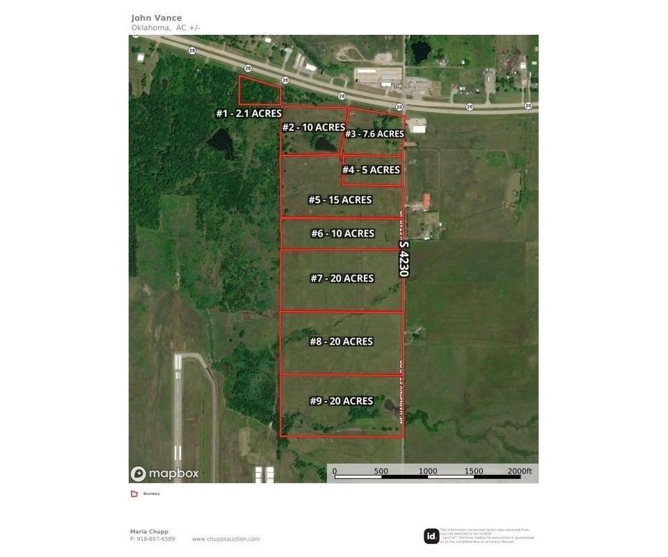 Oct 11 Claremore Land Auction