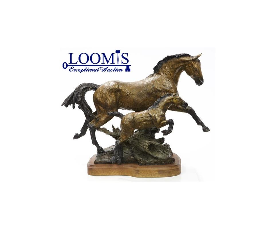 "FIRST JUMP" Bronze by Lorenzo Ghiglieri