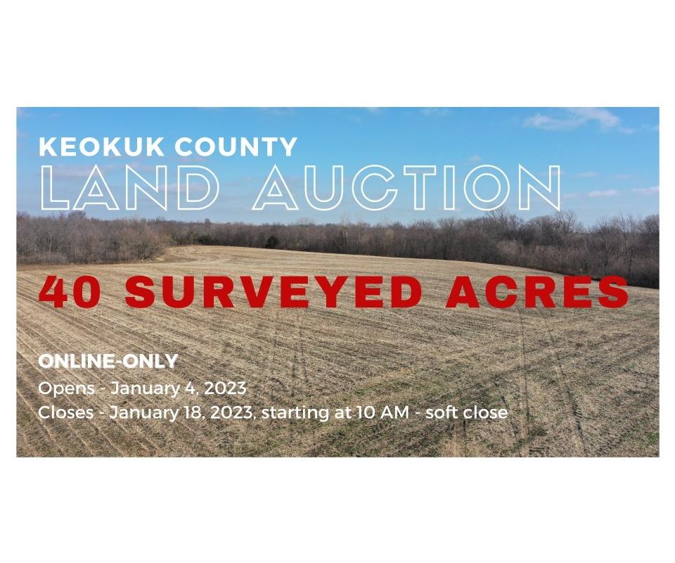 Keokuk County Iowa Land Auction
