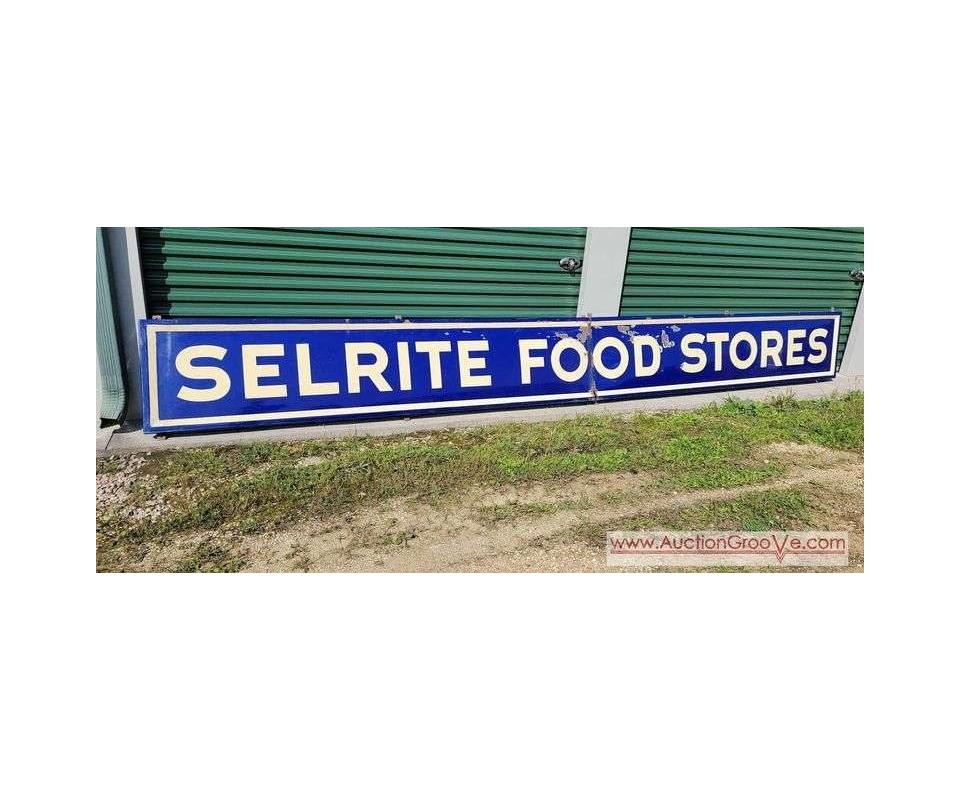 Vintage Advertising Syverson's Corner Food Store Selrite Service