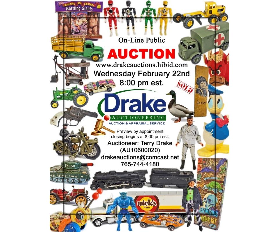 BLACKBURN ANTIQUE TOY AUCTION