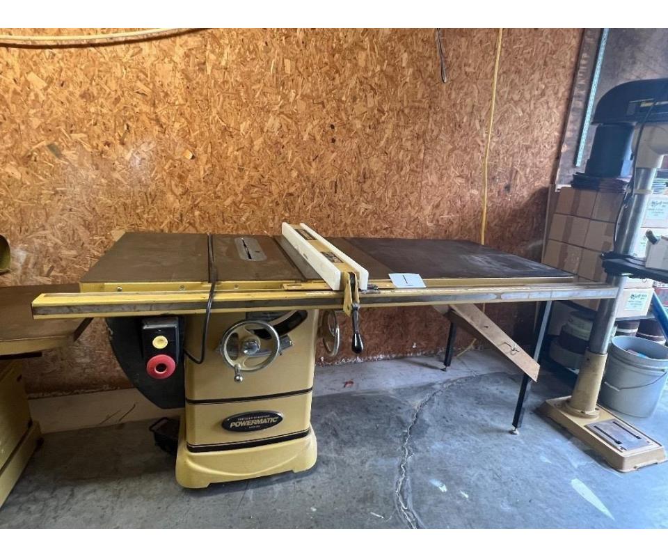 WOODWORKING SHOP LIQUIDATION AUCTION