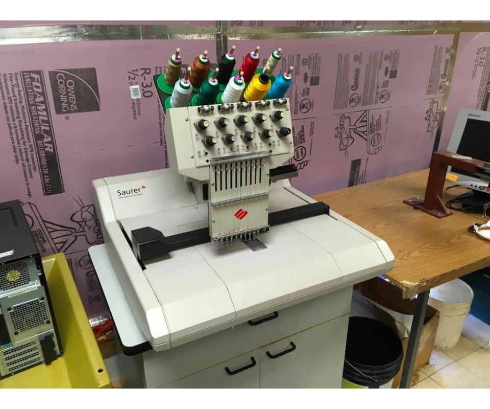 Embroidery and Screen Printing Auction
