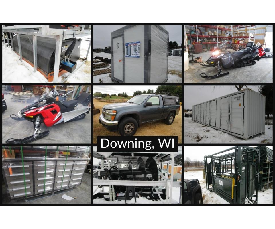 January Downing Consignment Auction Downing, WI