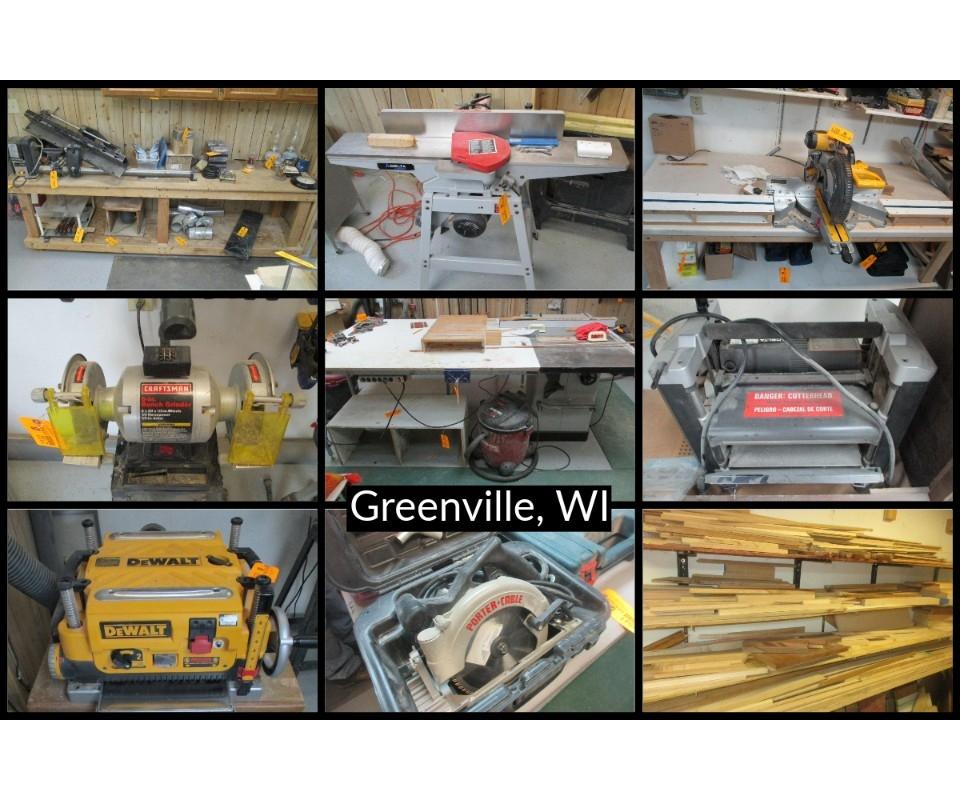 Woodworking Tools, Equipment, Tools, Household & More Greenville, WI