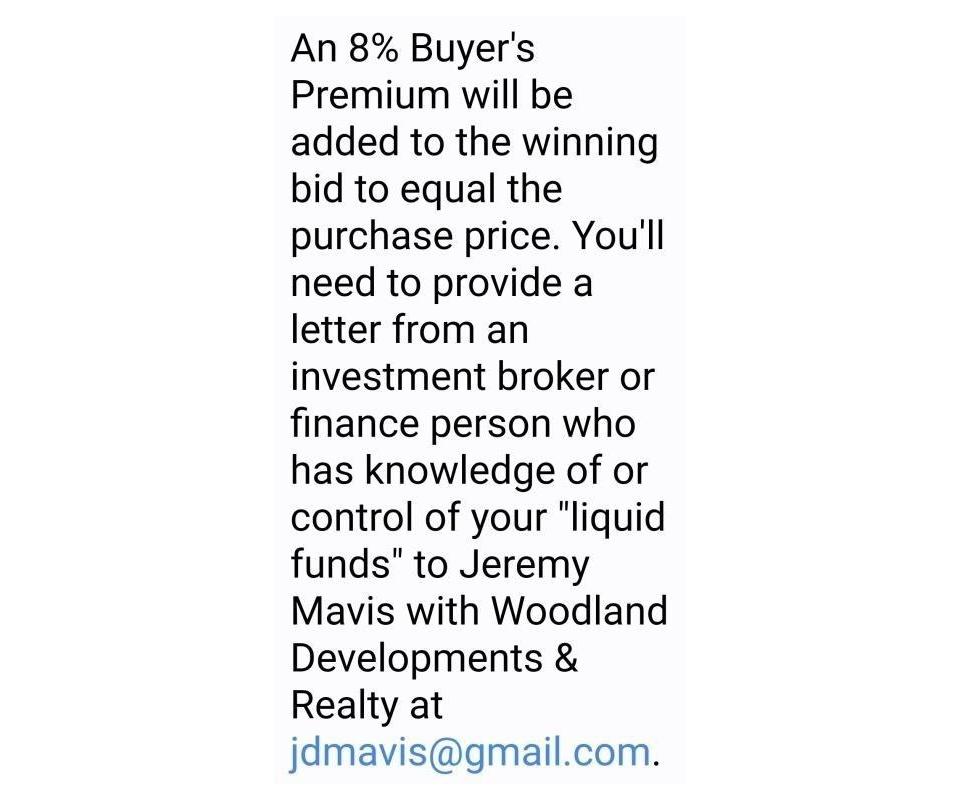 Log Cabin in Springbrook Real Estate Auction