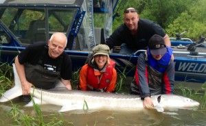 Fraser River Sturgeon Fishing