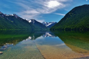 Fishing on Chilliwack Lake