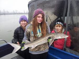 Fraser River Sturgeon Fishing