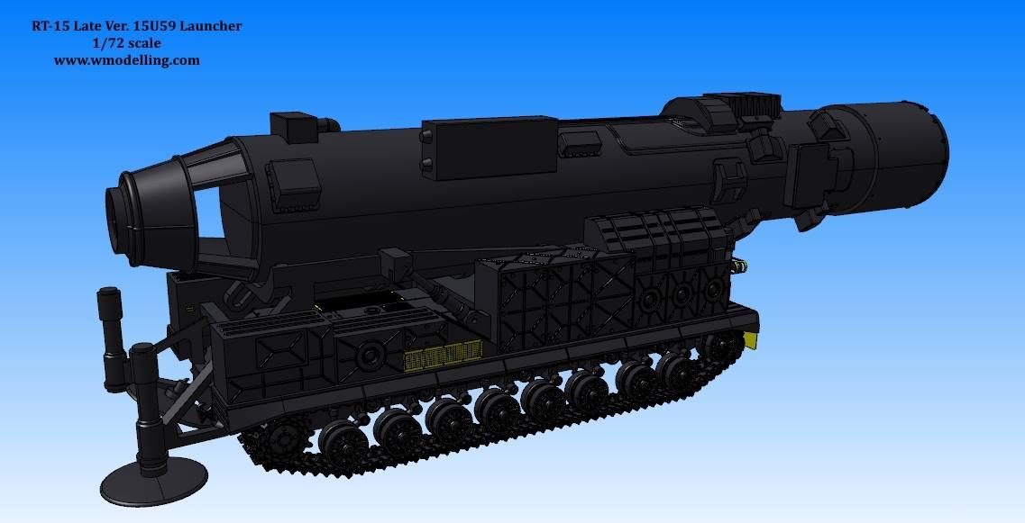 W-MODEL 1/72 РТ-15 на пусковой установке 15У59 (#???) - Другие - форум ...
