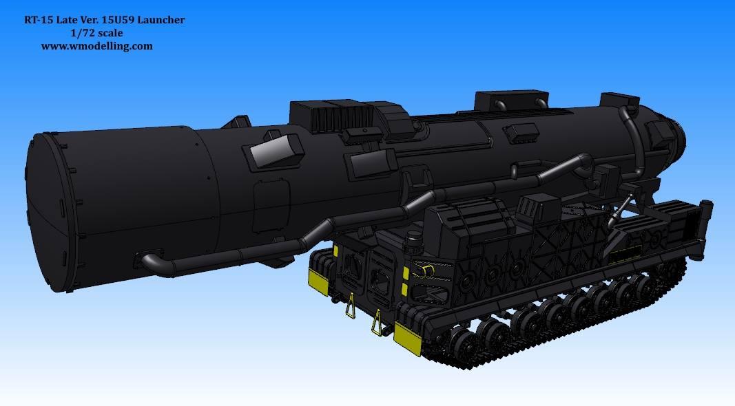 W-MODEL 1/72 РТ-15 на пусковой установке 15У59 (#???) - Другие - форум ...