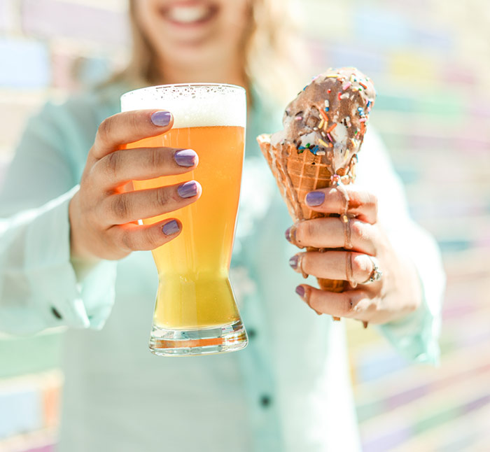 how to make beer ice cream