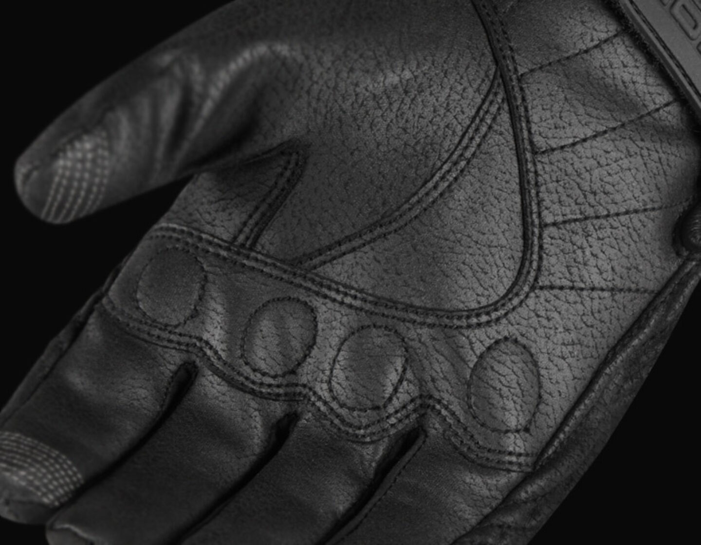 Icon Pursuit CE Gloves Large 3301-3386 Black