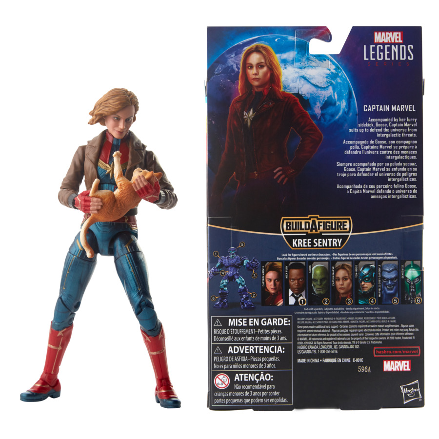 capitana marvel figura de accion