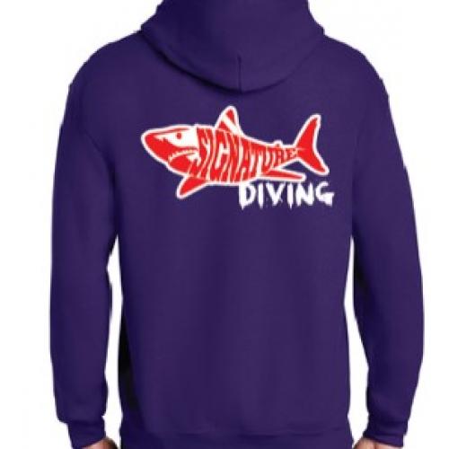 SIGNATURE SCUBA DIVING PULLOVER HOODIE