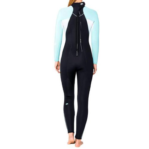 Nixie Full Women's Glacier Blue Wetsuit Size 8