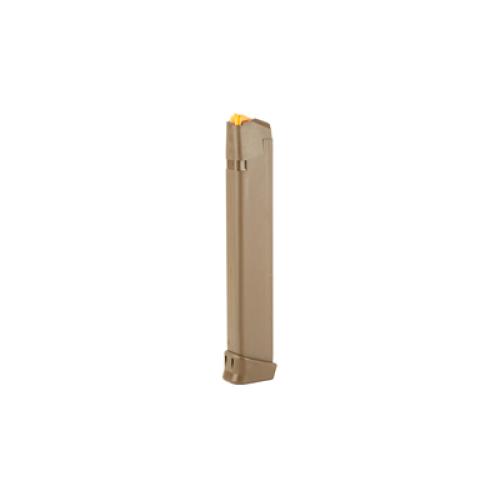 MAGAZINE GLK 9MM 33RD FDE PKG
