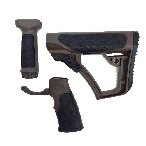 STOCK/GRIP COMBO DD MILSPEC+