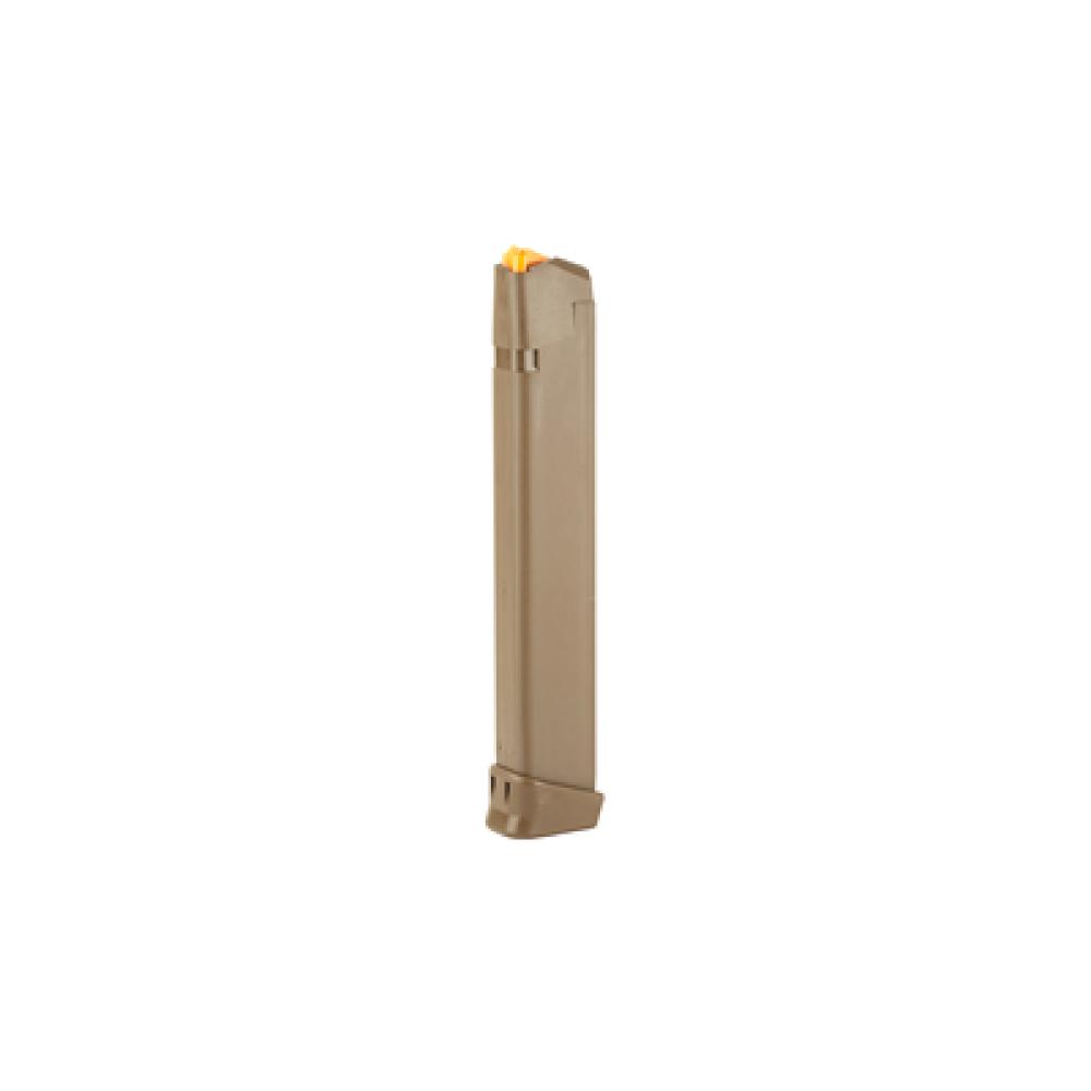 MAGAZINE GLK 9MM 33RD FDE PKG