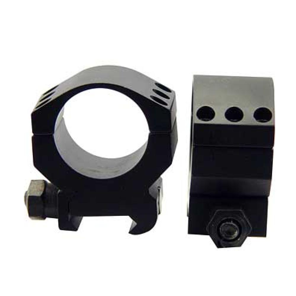 X-TAC 30MM RINGS MEDIUM BLK