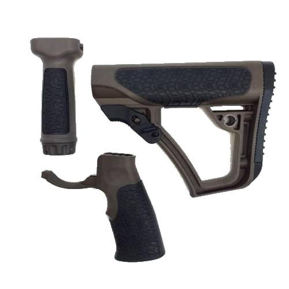 STOCK/GRIP COMBO DD MILSPEC+